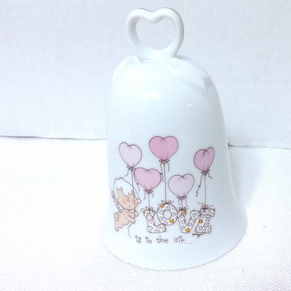 Vintage Porcelain Bell George Good Fabrizio Love is in the Air Japan